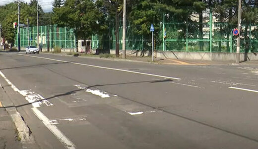 札幌市豊平区中の島のタクシー運転手・小林孝志（７２）。横断歩道を渡っていた高齢の女性をはね逮捕。