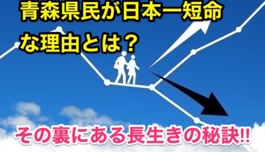 【青森県民が日本一短命な理由】その裏に隠された長生きの秘訣⁉︎